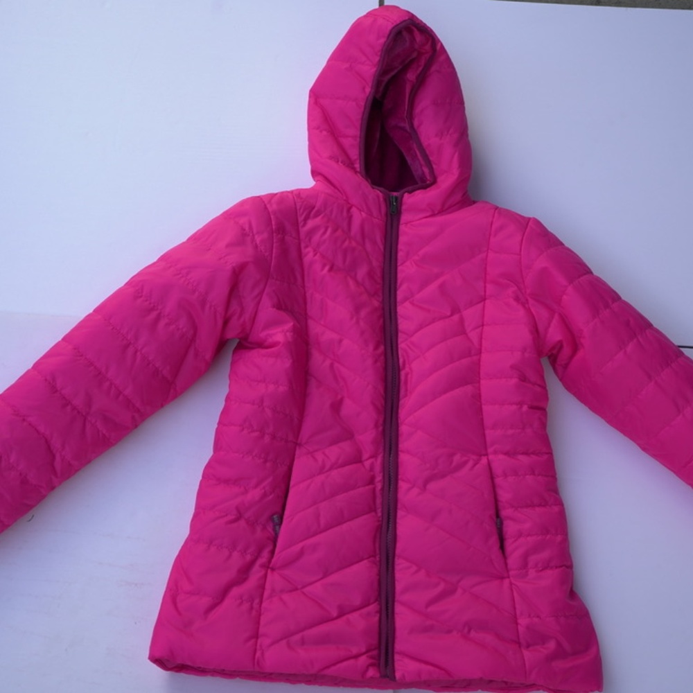 Womens Lands End Puffer Jacket